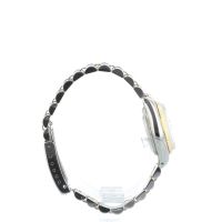 Ladies Rolex DateJust 69173 18ct Yellow Gold   Stainless Steel case with Black Diamond Set  dial