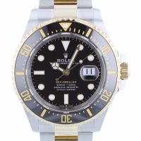 Gents Rolex Sea Dweller 126603 18ct Yellow Gold   Stainless Steel case with Black dial