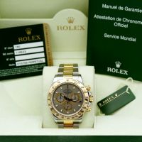 Gents Rolex Daytona 116523 18ct Yellow Gold Stainless Steel case with Grey APH dial