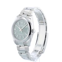 Gents Rolex DateJust 36 126200 Stainless Steel case with Mint Green dial