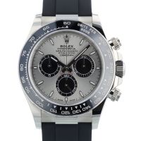 Gents Rolex Daytona 126519LN 18ct White Gold case with Silver dial