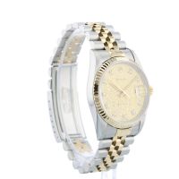 Gents Rolex DateJust 16233 18ct Yellow Gold   Stainless Steel case with Champagne Jubilee Diamond dial