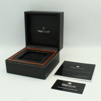 Gents Tag Heuer Twin Time WV2115-0 Steel case with Black dial