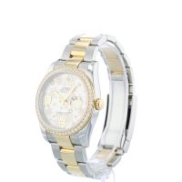 Gents Rolex DateJust 36 116243 18ct Yellow Gold   Stainless Steel case with Silver dial