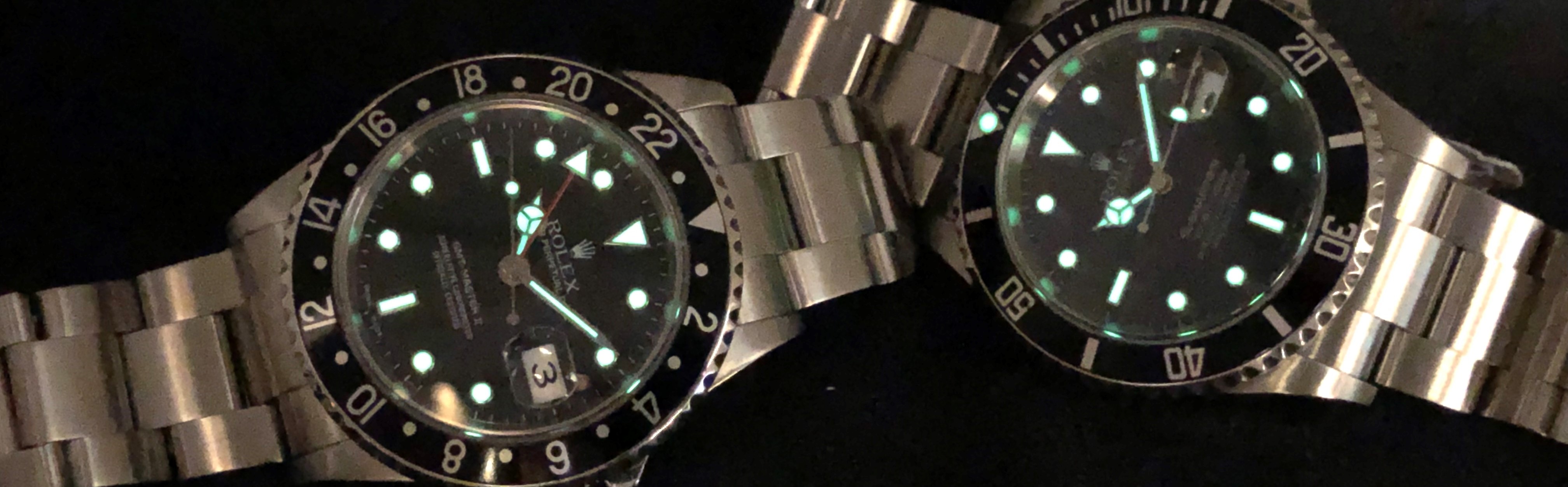 søvn Optimistisk Overskyet Rolex Lume | SuperLuminova vs Chromalight | Watches by Timepiece